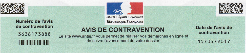 Lot-et-Garonne, localiser son infraction  partir de l'avis de contravention